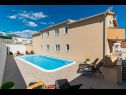 Apartments Lux 2 - heated pool: A2(4+2), A3(4+2) Marina - Riviera Trogir  - swimming pool (house and surroundings)