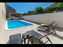 Apartments Lux 2 - heated pool: A2(4+2), A3(4+2) Marina - Riviera Trogir  - swimming pool