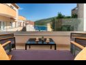 Apartments Lux 3 - heated pool: A5(4+2), A6(4+2) Marina - Riviera Trogir  - terrace