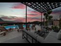 Holiday home Pax - with pool: H(4+2) Marina - Riviera Trogir  - Croatia - H(4+2): terrace
