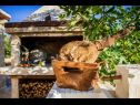 Holiday home Pax - with pool: H(4+2) Marina - Riviera Trogir  - Croatia - fireplace