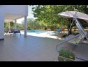 Holiday home Viki - with heated pool: H(6+1) Plano - Riviera Trogir  - Croatia - swimming pool