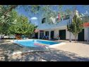 Holiday home Viki - with heated pool: H(6+1) Plano - Riviera Trogir  - Croatia - H(6+1): swimming pool