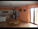 Apartments Luka - pet friendly A1(4+2) Seget Donji - Riviera Trogir  - Apartment - A1(4+2): kitchen and dining room