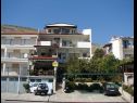 Apartments Milka - 100m from the sea A1(4), A2(2+1) Seget Donji - Riviera Trogir  - house