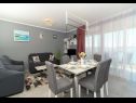 Apartments Iva - great view: A1(4) Seget Donji - Riviera Trogir  - Apartment - A1(4): living room
