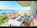 Apartments Iva - great view: A1(4) Seget Donji - Riviera Trogir  - Apartment - A1(4): terrace