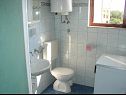 Apartments Ante - 50 M from the sea : A1(5), A2(8+2) Seget Vranjica - Riviera Trogir  - Apartment - A1(5): bathroom with toilet