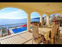 Holiday home Ante - 6m from the sea H(8+1) Seget Vranjica - Riviera Trogir  - Croatia - H(8+1): terrace