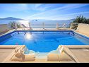 Holiday home Ante - 6m from the sea H(8+1) Seget Vranjica - Riviera Trogir  - Croatia - swimming pool