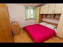Apartments Mare - 30 m from pebble beach: SA1(2), SA2(2), A3(4+1), A4(4+1), A5(8) Seget Vranjica - Riviera Trogir  - Apartment - A4(4+1): bedroom
