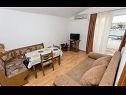 Apartments Mare - 30 m from pebble beach: SA1(2), SA2(2), A3(4+1), A4(4+1), A5(8) Seget Vranjica - Riviera Trogir  - Apartment - A4(4+1): living room