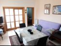 Apartments Vesna - 40 m from pebble beach: A1(4+1), A2(4), A3(4+1) Seget Vranjica - Riviera Trogir  - Apartment - A1(4+1): living room