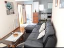 Apartments Vesna - 40 m from pebble beach: A1(4+1), A2(4), A3(4+1) Seget Vranjica - Riviera Trogir  - Apartment - A2(4): living room