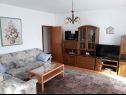Apartments Vesna - 40 m from pebble beach: A1(4+1), A2(4), A3(4+1) Seget Vranjica - Riviera Trogir  - Apartment - A3(4+1): living room