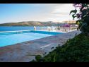 Apartments Rose - 30 m from the beach: A1(2+1), A2(2+1), A3(2+1), A4(2+1), A5(2+1) Seget Vranjica - Riviera Trogir  - swimming pool