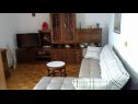 Apartments Zeljko - with garden: A1(4), SA2(2+1) Seget Vranjica - Riviera Trogir  - Apartment - A1(4): living room