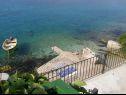 Apartments Žeki - 20 m from the sea: A1(2+1), SA2 (2) Seget Vranjica - Riviera Trogir  - beach