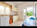 Apartments Mare - 30 m from pebble beach: SA1(2), SA2(2), A3(4+1), A4(4+1), A5(8) Seget Vranjica - Riviera Trogir  - Studio apartment - SA2(2): kitchen and dining room