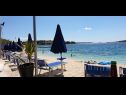 Apartments Ante - 50 M from the sea : A1(5), A2(8+2) Seget Vranjica - Riviera Trogir  - beach