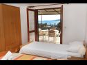 Apartments Ante - 50 M from the sea : A1(5), A2(8+2) Seget Vranjica - Riviera Trogir  - Apartment - A1(5): bedroom