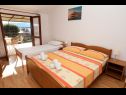 Apartments Ante - 50 M from the sea : A1(5), A2(8+2) Seget Vranjica - Riviera Trogir  - Apartment - A1(5): bedroom