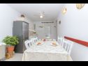 Apartments Bosiljka - by the sea: A1(5), A2(5), SA3(2) Sevid - Riviera Trogir  - Apartment - A1(5): dining room