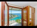 Apartments Bosiljka - by the sea: A1(5), A2(5), SA3(2) Sevid - Riviera Trogir  - Apartment - A2(5): view