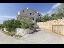 Apartments Mil - 80m from the sea A1(4+1), A2(2+2) Sevid - Riviera Trogir  - house