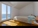 Apartments Mil - 80m from the sea A1(4+1), A2(2) Sevid - Riviera Trogir  - Apartment - A1(4+1): bedroom