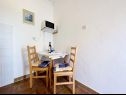 Apartments Kaza - 50m from the beach with parking: A1(2), A2(2), A3(6) Trogir - Riviera Trogir  - Apartment - A1(2): dining room