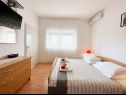 Apartments Kaza - 50m from the beach with parking: A1(2), A2(2), A3(6) Trogir - Riviera Trogir  - Apartment - A2(2): bedroom