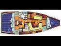 Sailing boat - Sun Odyssey 35(code:WPO54) - Trogir - Riviera Trogir  - Croatia - Sun Odyssey 35(code:WPO54): 