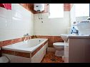 Apartments Sanda - 10 M from the beach : A1(6+1), A2(6+1) Trogir - Riviera Trogir  - Apartment - A1(6+1): bathroom with toilet