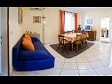 Apartments Sanda - 10 M from the beach : A1(6+1), A2(6+1) Trogir - Riviera Trogir  - Apartment - A1(6+1): living room
