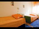 Apartments Sanda - 10 M from the beach : A1(6+1), A2(6+1) Trogir - Riviera Trogir  - Apartment - A2(6+1): bedroom