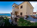 Apartments Marijan - beautiful view: A1(6) Trogir - Riviera Trogir  - house