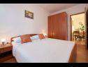 Apartments Ivanka - 200 m from sea: A1(4) Trogir - Riviera Trogir  - Apartment - A1(4): bedroom