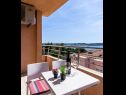 Apartments Maša - modern sea view apartment: A1(4+1) Trogir - Riviera Trogir  - Apartment - A1(4+1): balcony view
