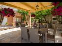 Apartments Dora - with nice courtyard: A1(4), SA2(3) Trogir - Riviera Trogir  - common terrace