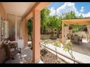 Apartments Dora - with nice courtyard: A1(4), SA2(3) Trogir - Riviera Trogir  - Studio apartment - SA2(3): terrace