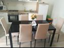 Apartments Marija - 10m from beach: A1(4+1), A2(6), A3(6+2) Trogir - Riviera Trogir  - Apartment - A1(4+1): kitchen and dining room