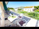 Apartments Iva - 150m from the beach: A1(4), A3(3), SA2(2) Trogir - Riviera Trogir  - Studio apartment - SA2(2): balcony