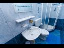Apartments Iva - 150m from the beach: A1(4), A3(3), SA2(2) Trogir - Riviera Trogir  - Apartment - A3(3): bathroom with toilet