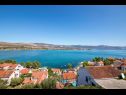 Apartments Petar - great location close to the sea: A1 Donji (4+2), A2 Gornji (4+2) Trogir - Riviera Trogir  - view (house and surroundings)
