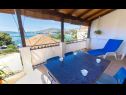 Apartments Bepoto - family apartment with terrace A1(4+1) Trogir - Riviera Trogir  - Apartment - A1(4+1): covered terrace