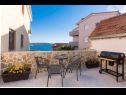 Apartments Tom - panoramic sea view: A1(6) Trogir - Riviera Trogir  - grill