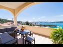 Apartments Tom - panoramic sea view: A1(6) Trogir - Riviera Trogir  - house