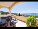 Apartments Tom - panoramic sea view: A1(6) Trogir - Riviera Trogir  - terrace