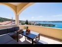 Apartments Tom - panoramic sea view: A1(6) Trogir - Riviera Trogir  - Apartment - A1(6): terrace
